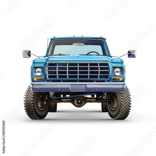 Detailed 3D Vehicle Rendering with Clean Shadows, Modern Exterior Design, Utility Transport Concept, Automotive Mockup for Commercial and Editorial Use