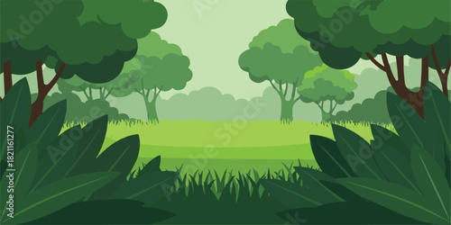 green forest landscape