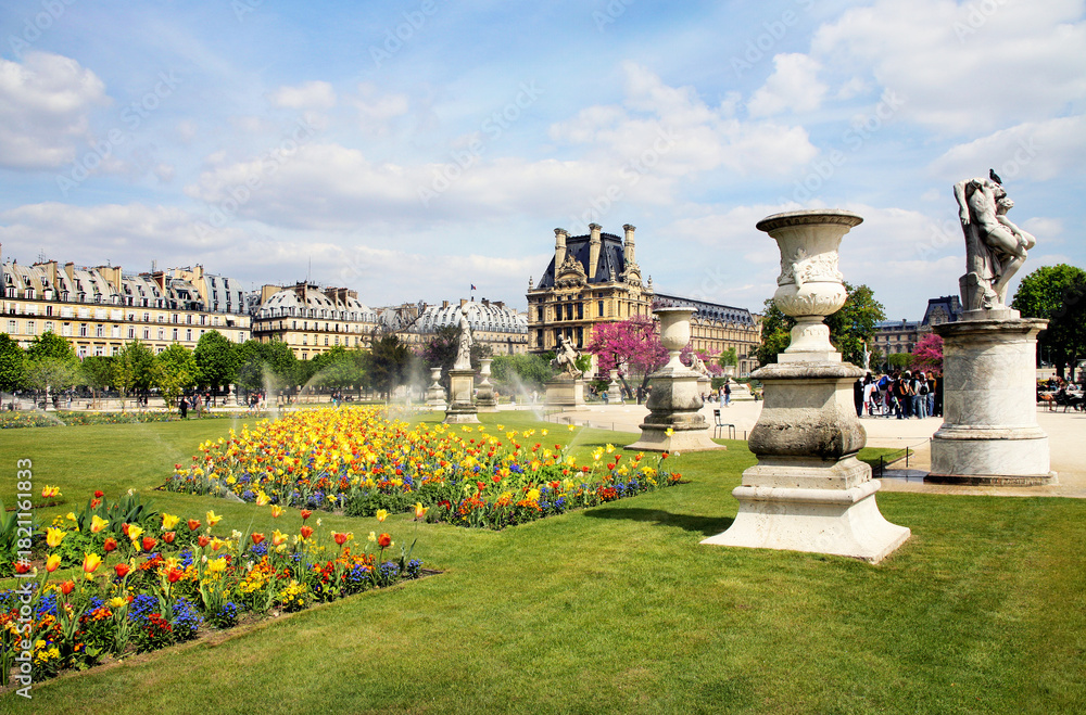 Obraz premium jardin de tuileries