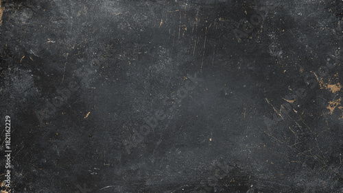 Grungy dark grunge distressed textured wall background with scratches. Vector, illustration