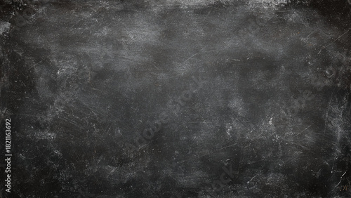 Distressed old chalkboard texture with faded chalk marks as a background Vector, illustration