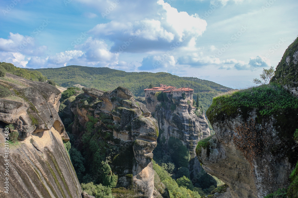 Naklejka premium Vue des Météores