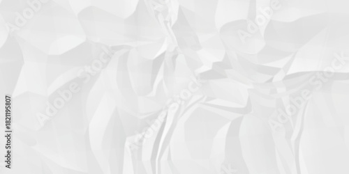 White crease billboard paper rough obsolete wrinkle cardboard crumpled satin fabric ripped cloth decoration background	