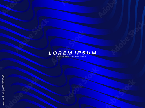 Premium background design with dark blue luxury motif. Vector horizontal template, for digital lux business banners, contemporary formal invitations, luxury vouchers, gift certificates, etc.	