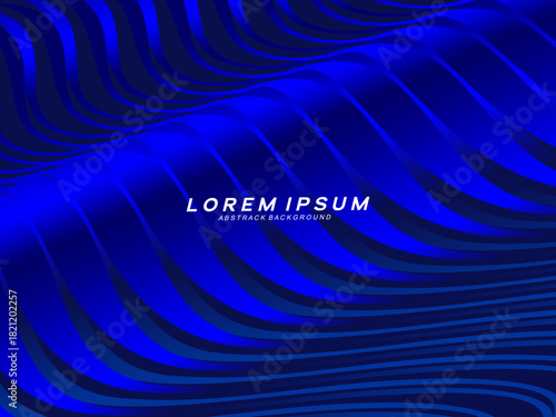Premium background design with dark blue luxury motif. Vector horizontal template, for digital lux business banners, contemporary formal invitations, luxury vouchers, gift certificates, etc.	