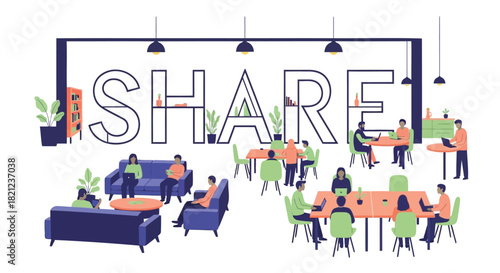 A vibrant and versatile vector graphic design featuring a dynamic interplay of primary and secondary colors ideal for digital and print applications