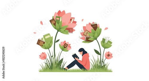 Abstract geometric composition featuring vibrant cmyk and rgb color elements with clean lines and text placeholders suitable for modern design projects