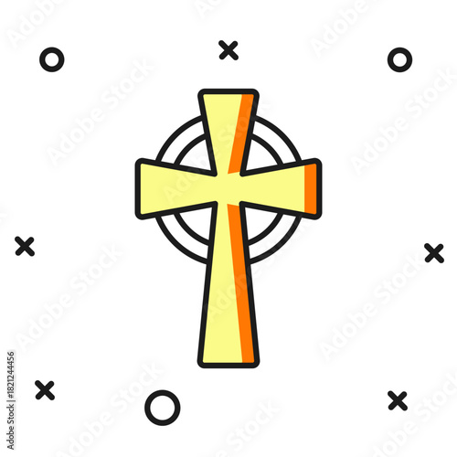 Celtic Cross clip art preview