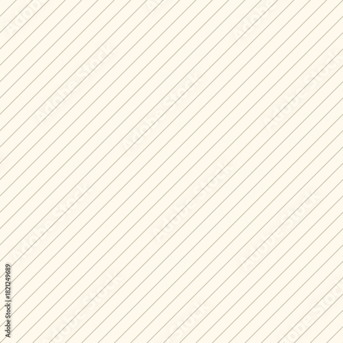 Elegant light khaki diagonal stripe seamless pattern on an off-white backdrop, ideal for minimalist branding, packaging, and interior design projects.