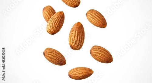 Wallpaper Mural 6312649 almond isolated on white background, clipping path, full depth of field Torontodigital.ca