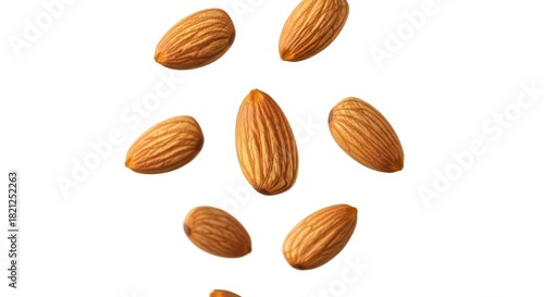 Wallpaper Mural 6312649 almond isolated on white background, clipping path, full depth of field Torontodigital.ca