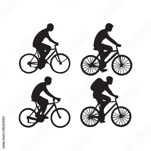 Guided Cycling Session: Four Cyclists Sharing Tips, Techniques, and Encouraging Safe, Efficient Bicycling