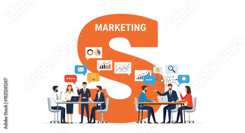 Abstract geometric composition with vibrant color blocks and clean lines suitable for modern design projects and digital art