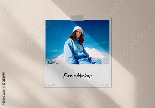 Minimalistic Frame Mockup