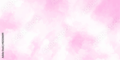 Bright abstract colorful watercolor paint. vintage grunge sky cloud pattern design illustration. colorful grunge texture background with blue, orange, yellow, and pink art. pastel pink and purple sky