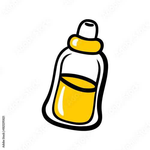 vector clip art baby formula can for web and graphic design