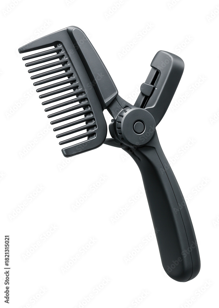 Obraz premium Adjustable grooming comb for easy access in tight spaces of a penthouse.