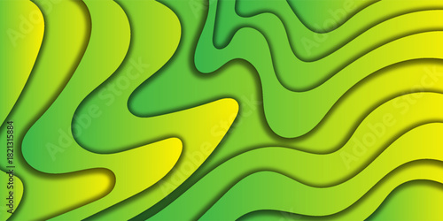 Background in paper style with a variety of color lines., Creative illustration for poster, web, landing, page, cover, advertisement, greeting,promotion.