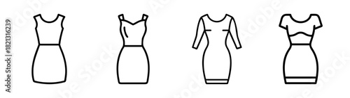 Explore stylish dress silhouettes and designs for fashion inspiration and wardrobe planning today