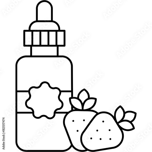 Liquid Strawberry Flavour Icon