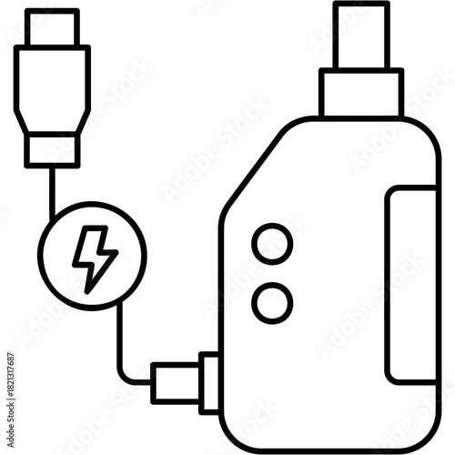Charging Vape Icon