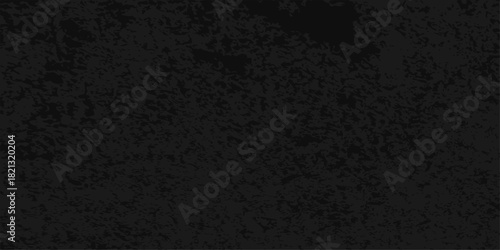 Dark black grunge paper texture surface for pattern material design backdrop