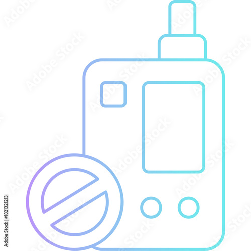 No Vaping Icon