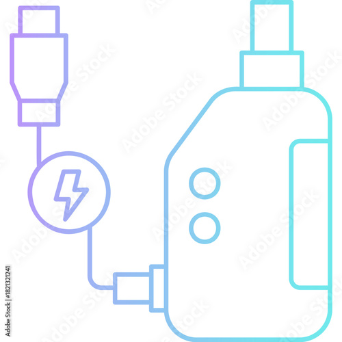 Charging Vape Icon