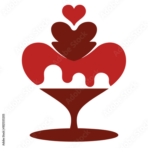 heart shaped chocolate