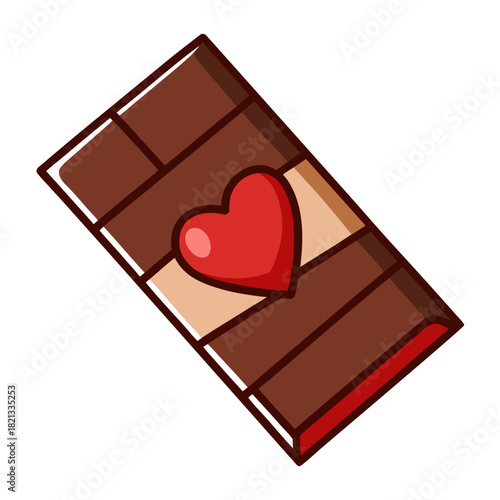 heart shaped chocolate