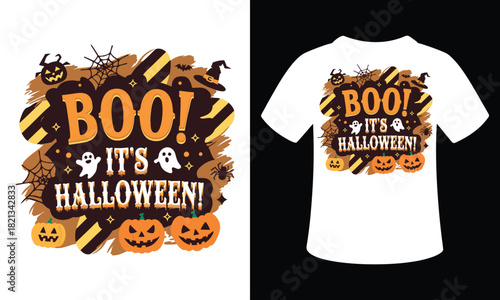 Its My Boo Day vector illustration tshirt  design