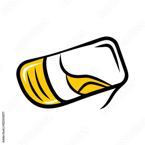 vector clip art eraser for web and graphic design