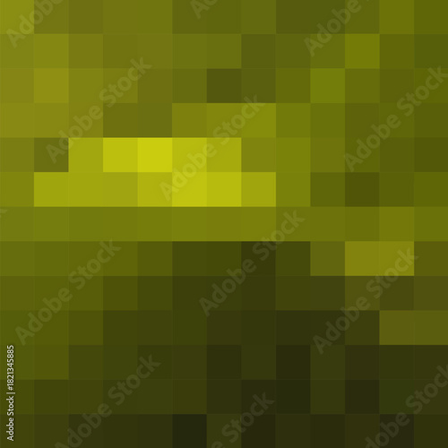 Abstract vector geometric background. template for presentation, advertising, banner, cover and more. Green pixel. eps 10