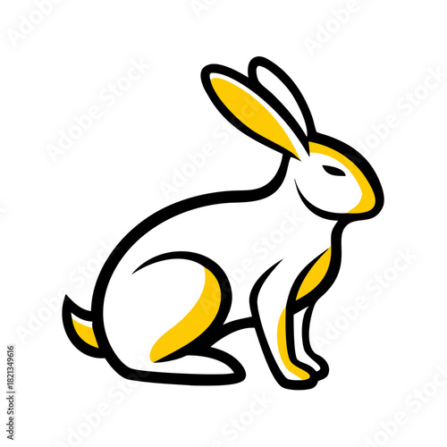 vector clip art hockey stick on white background for web and graphic design