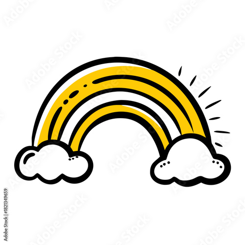 vector clip art hot dog on white background for web and graphic design