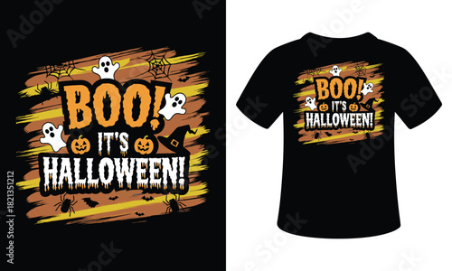 Its My Boo Day vector illustration tshirt  design