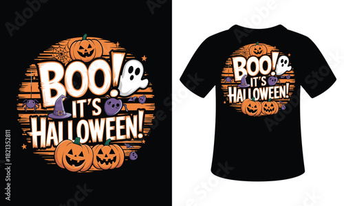 Its My Boo Day vector illustration tshirt  design