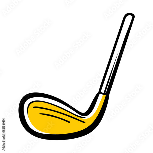 vector clip art golf club for web and graphic design