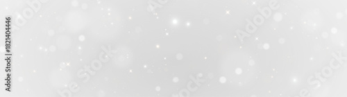 Festive Background with Golden Glow and Glitter Effect