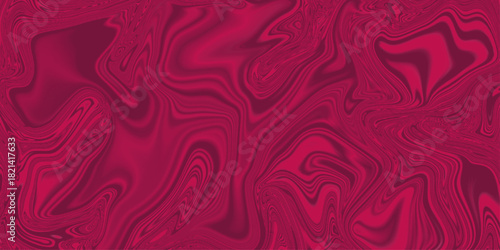 Red or maroon liquid marble background fluid art pattern is suitable for the design. Texture liquid abstract wavy pattern design. Abstract seamless colorful geometric swirl art design backdrop .
