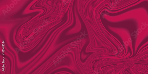 Red or maroon liquid marble background fluid art pattern is suitable for the design. Texture liquid abstract wavy pattern design. Abstract seamless colorful geometric swirl art design backdrop .
