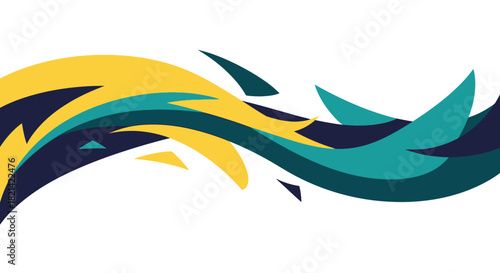 Digital vector file format concept graphic for design projects