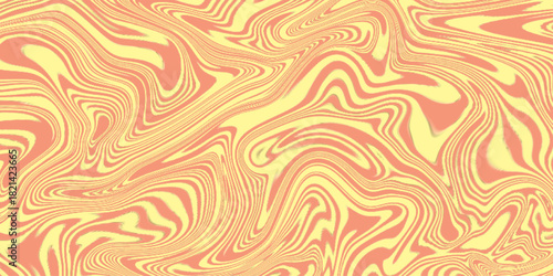 Waves in a Psychedelic Smooth Pattern, Vector Groovy Vibe Backgrounds with Lines .marble texture background floor decorative stone interior stone . flowing colorful liquid. abstract liquid background.