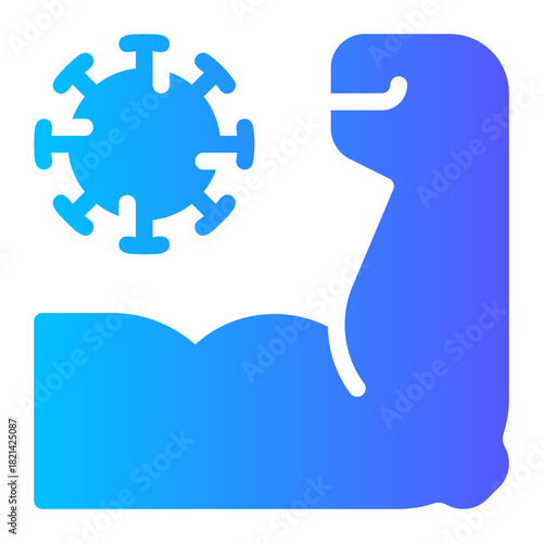 immune system gradient icon