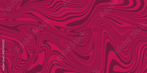 Red or maroon liquid marble background fluid art pattern is suitable for the design. Texture liquid abstract wavy pattern design. Abstract seamless colorful geometric swirl art design backdrop .
