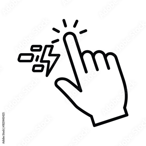 Elliptical Cross Trainer Exercise Machine Icon