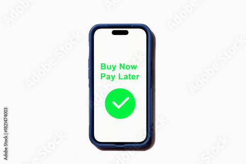 Buy Now Pay Later on smartphone