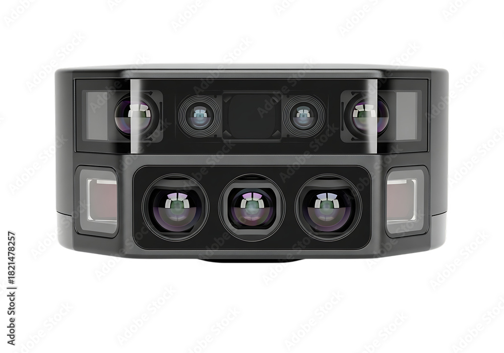 Obraz premium High-tech multi-lens sensor array for advanced imaging systems