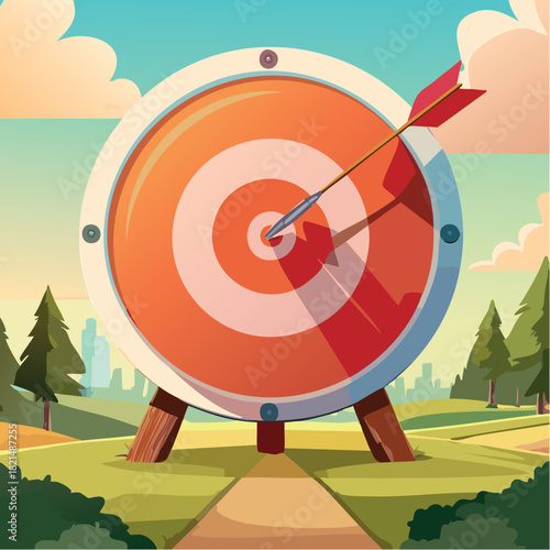 success, business, arrow, target, dart