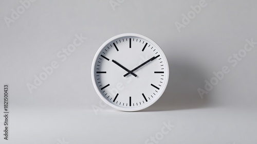 Wallpaper Mural Clock displaying time minimalistic setting product photography modern environment close-up view time concept Torontodigital.ca